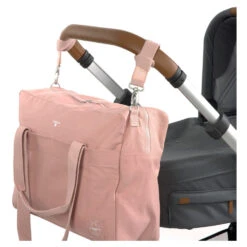 LÄSSIG Laessig Greenlabel Katoenen Verschoontas Rose -Babyverzorging Winkel image 35892