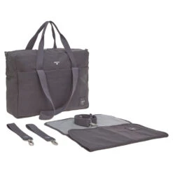 LÄSSIG Laessig Greenlabel Katoenen Verschoontas Anthracite -Babyverzorging Winkel image 35905