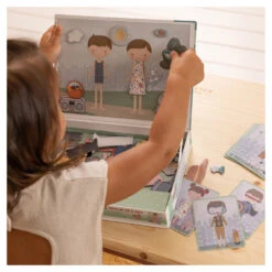 Little Dutch Little Dutch Magnetisch Speelbord Jim & Rosa -Babyverzorging Winkel image 35998