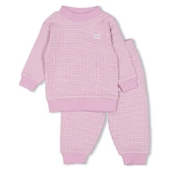 Feetje Pyjama Wafel Zomerspecial Lila