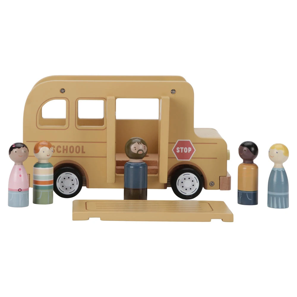 Little Dutch Schoolbus 5 Little Dutch Schoolbus - Afbeelding 3
