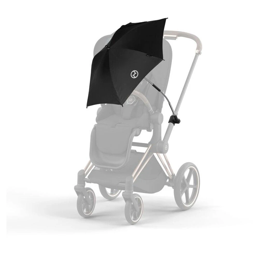 Cybex Platinum Kinderwagen Parasol Zwart 4 Cybex Platinum Kinderwagen Parasol Zwart - Afbeelding 2