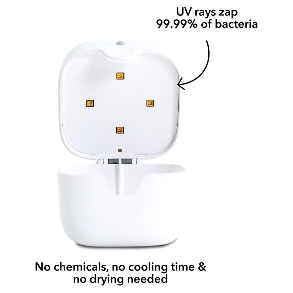 Nuby Draagbare UV Sterilisator Voor Fopspenen 5 Nuby Draagbare UV Sterilisator Voor Fopspenen - Afbeelding 3