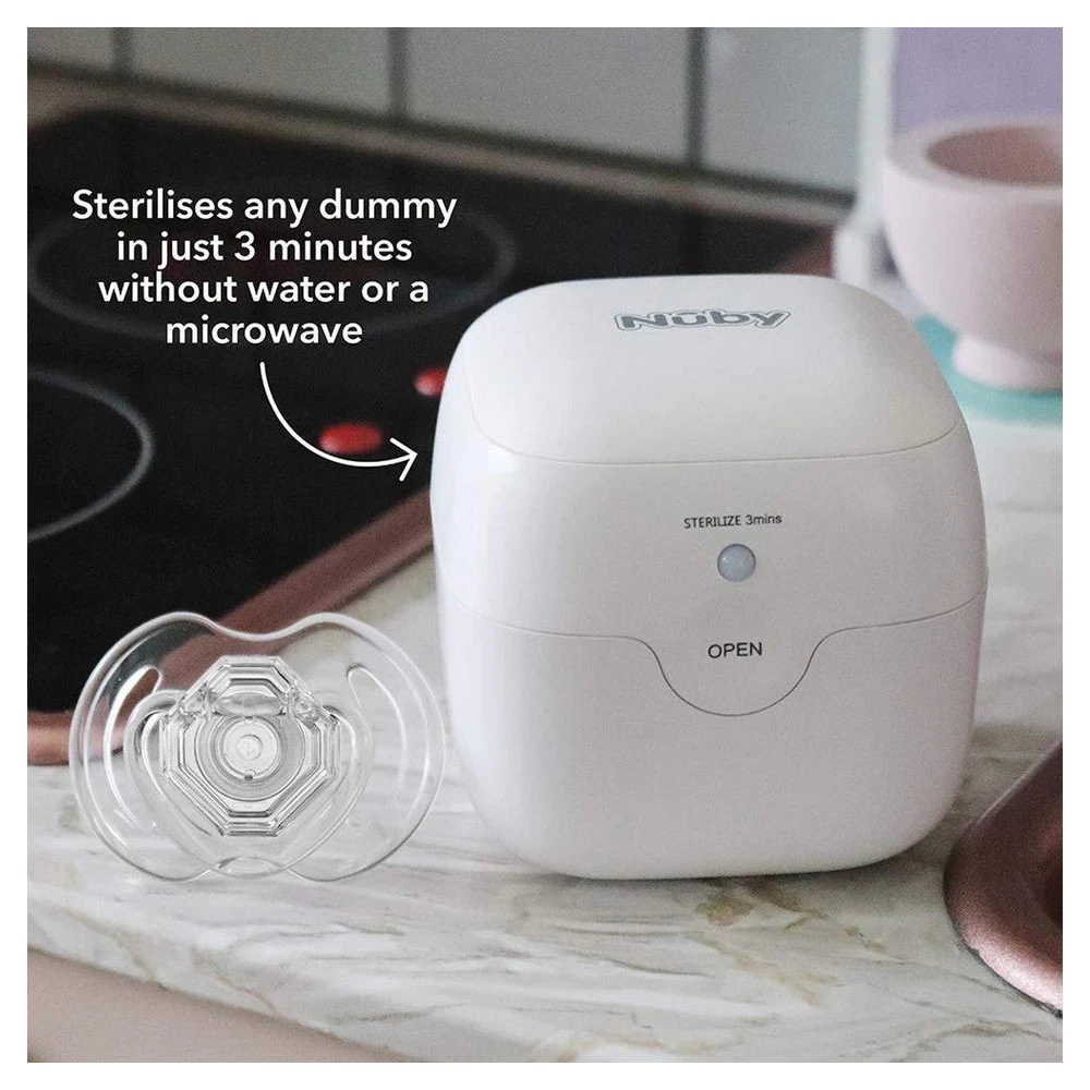 Nuby Draagbare UV Sterilisator Voor Fopspenen 6 Nuby Draagbare UV Sterilisator Voor Fopspenen - Afbeelding 4