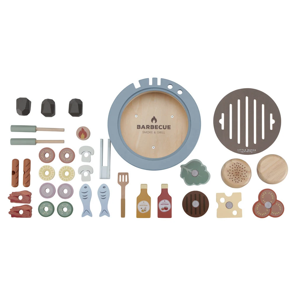 Little Dutch Barbecue Set 6 Little Dutch Barbecue Set - Afbeelding 4