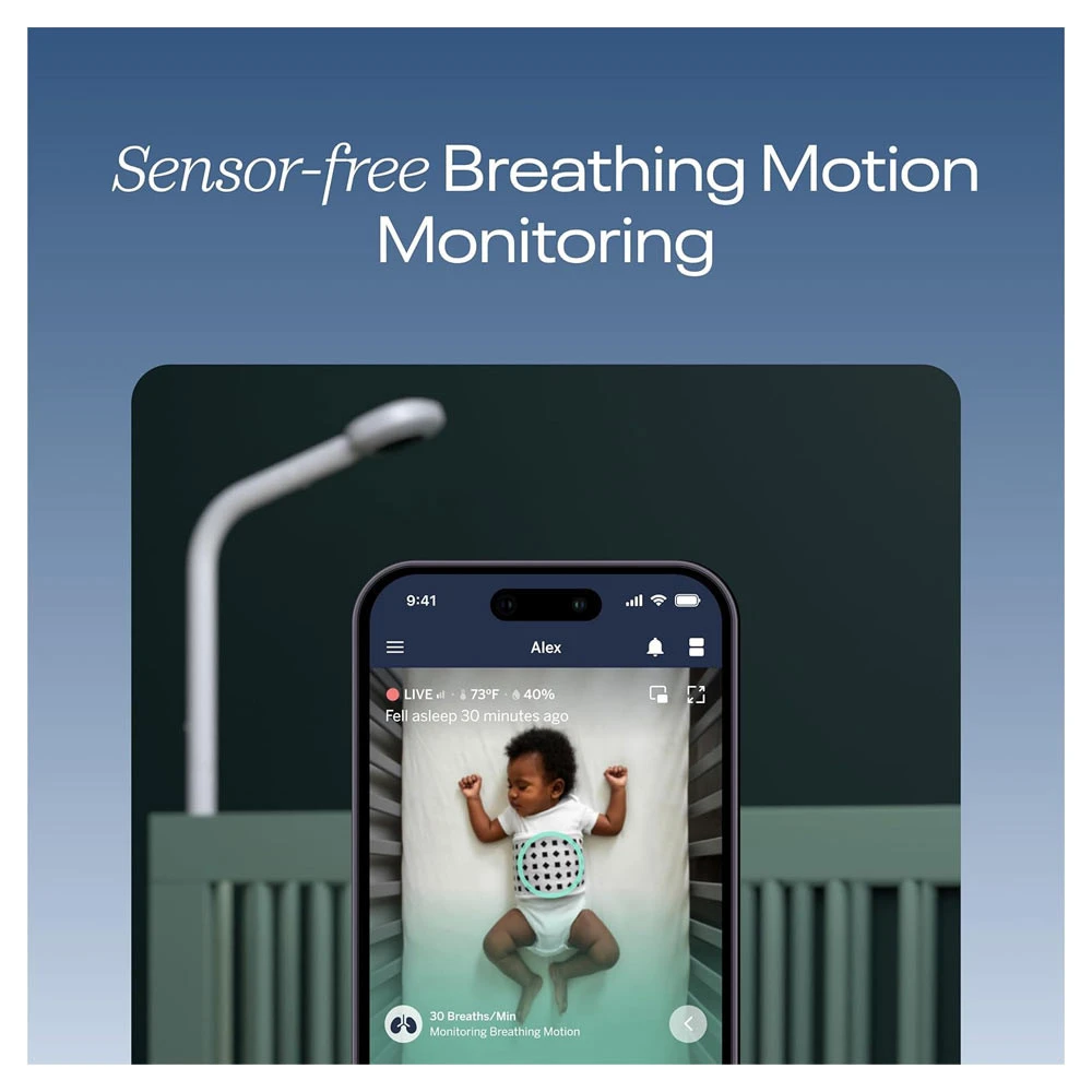 Nanit Pro Camera - Babyfoon En Slaaphulp 5 Nanit Pro Camera - Babyfoon En Slaaphulp - Afbeelding 3