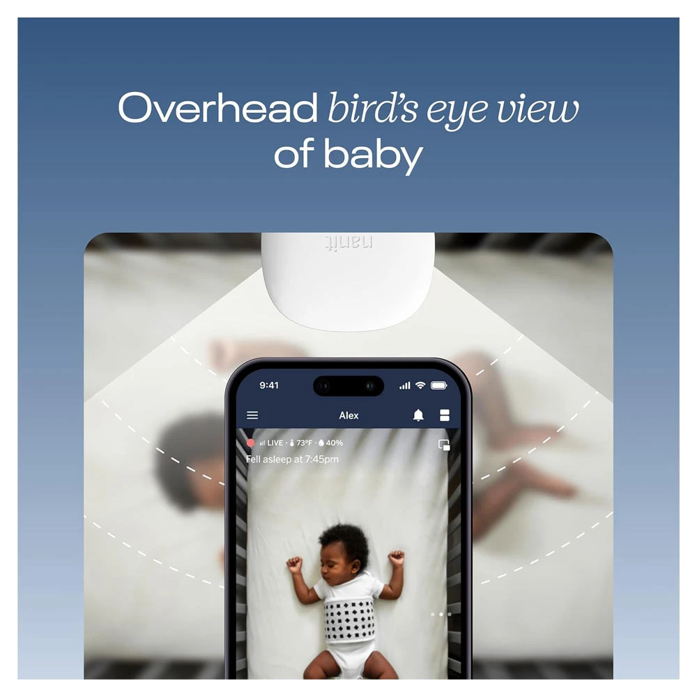 Nanit Pro Camera - Babyfoon En Slaaphulp 7 Nanit Pro Camera - Babyfoon En Slaaphulp - Afbeelding 5
