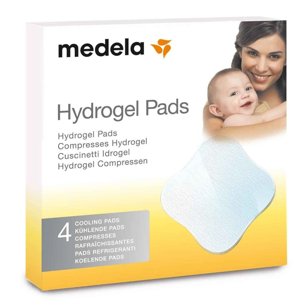 Medela Hydrogel Compressen (4 Stuks) 3 Medela Hydrogel Compressen (4 Stuks)
