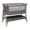 Tutti Bambini CoZee Bedside Crib Oak Charcoal