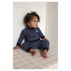 Feetje Pyjama Wafel Royal Blue -Babyverzorging Winkel sfeer nos50 305556 3055561
